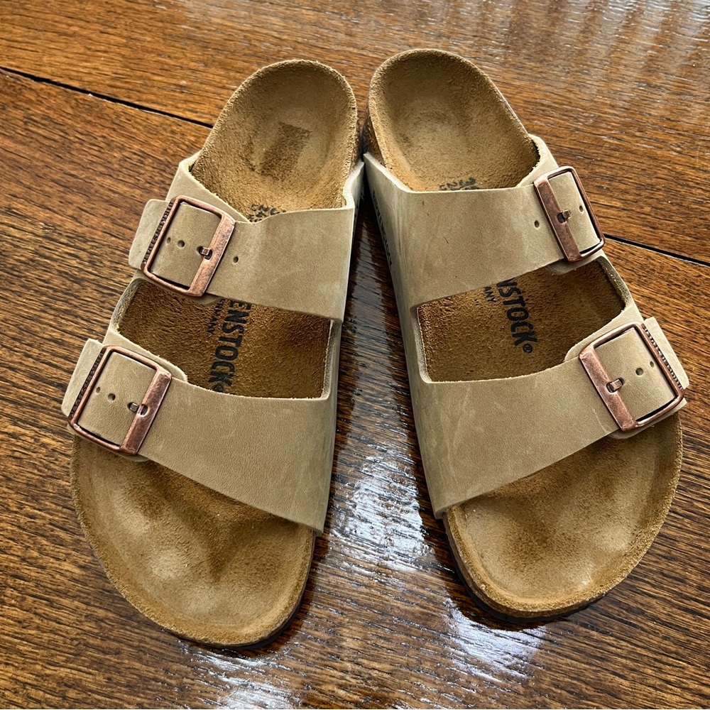 Birkenstock Arizona Khaki Sandals